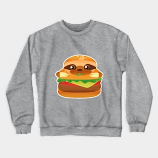 Sloth Burger Crewneck Sweatshirt